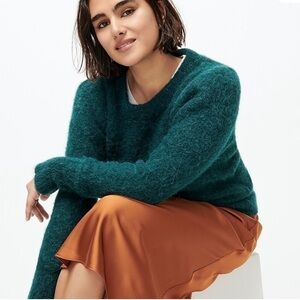 J. Crew Teal Crew Neck Sweater